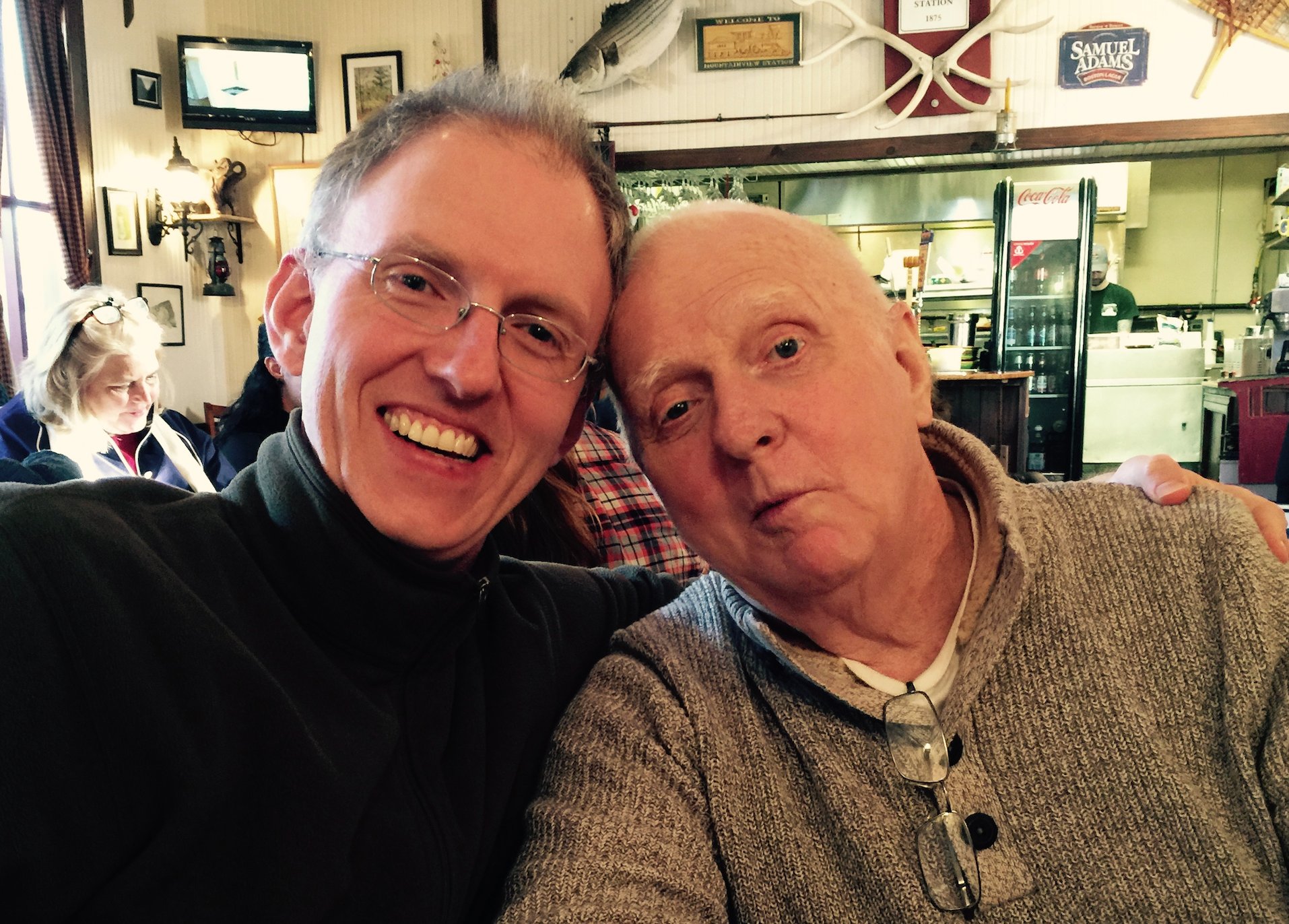 Her brother and Bubba